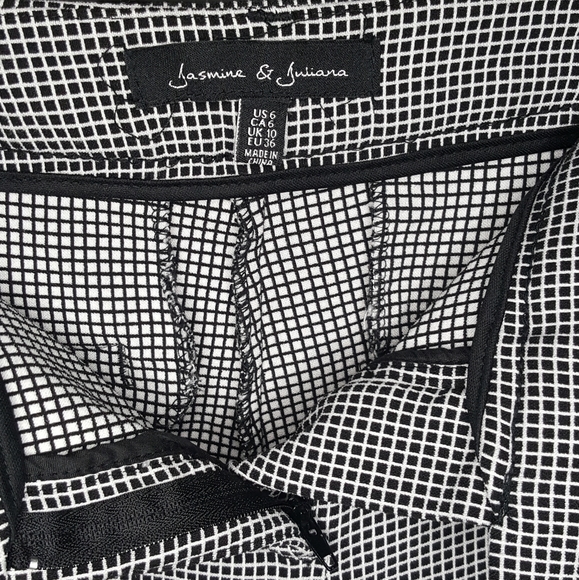 Checkered Straight Dress Pants - Picture 4 of 7